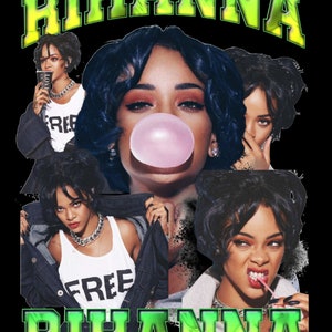 Female Rapper/Singer Digital Download Design PNG Format
