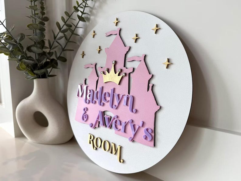 Princess Room Loading Sign Princess Castle Name Sign Princess Door Sign Girls Door Sign Girls ...