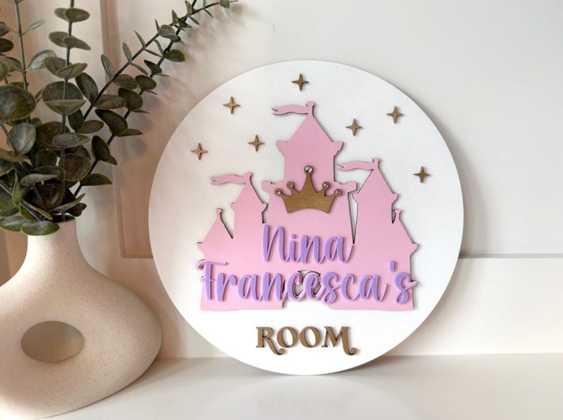 Princess Room Loading Sign Princess Castle Name Sign Princess Door Sign Girls Door Sign Girls ...