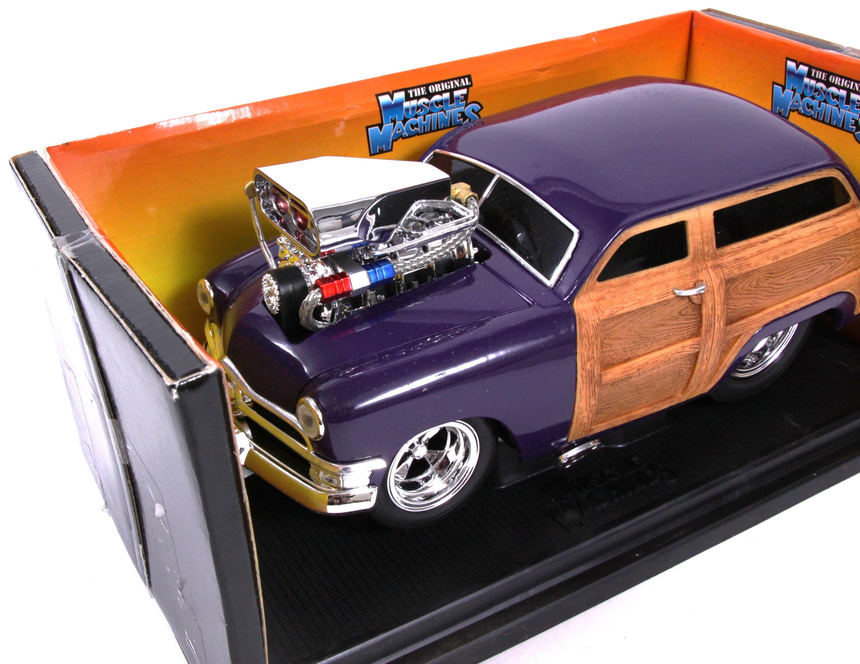 Hot Rod Collectible Alert! – Custom '50 Ford Woody Muscle Machine