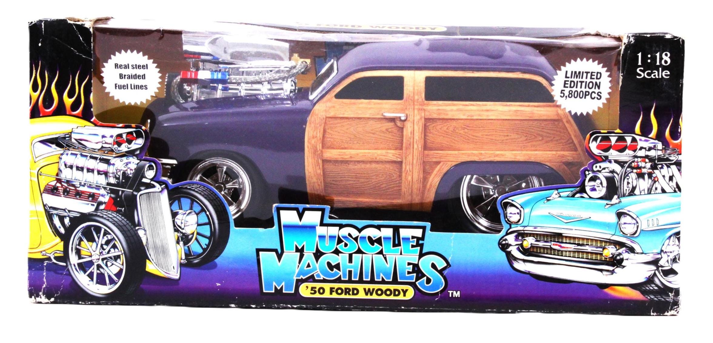 Hot Rod Collectible Alert! – Custom '50 Ford Woody Muscle Machine