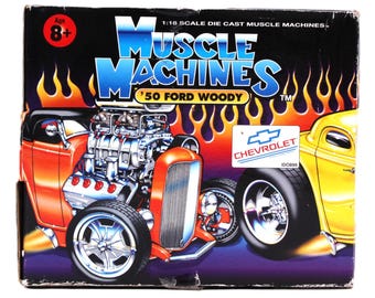 Hot Rod Collectible Alert! – Custom '50 Ford Woody Muscle Machine