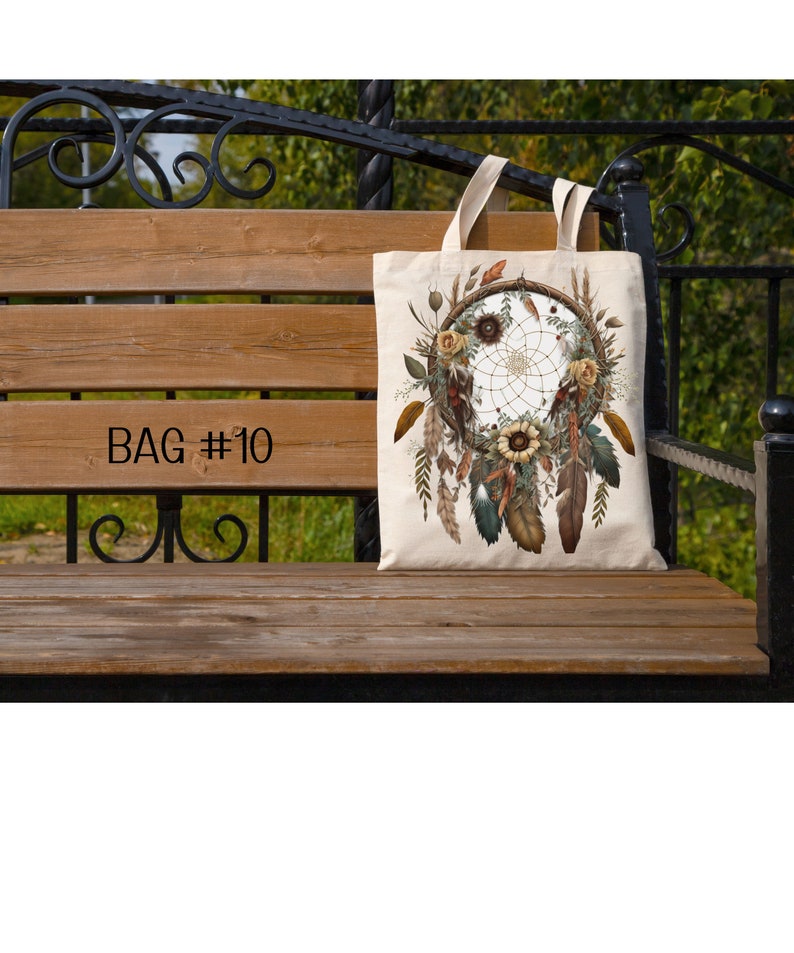 Everyday Wear Wolf Canvas Tote Bag Baby Wolves Native American School