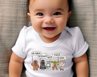 Starwars Baby Bodysuit, Starswars Baby Soldier Shirt, Little Jedi Shirts, This Is The Way Baby Shirts ,Baby Yoda Tee