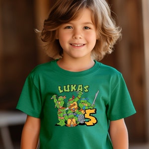 Teenage Mutant Ninja Turtles Boys' L/S T-Shirt