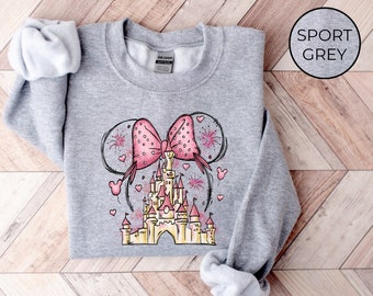 Disney Minnie Castle Shirt, Disneyland Minnie Girl T-Shirt ,Disneyworld Minnie Mouse  Trip Sweatshirt, Minnie Kid Outfit,Minnie vacation Tee