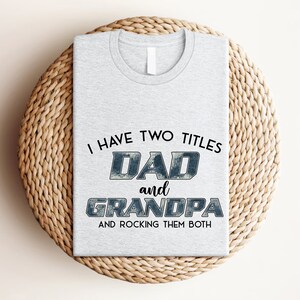 Grandpa Gift Shirt, Fathers Day Gift Shirt, Funny Grandpa Shirt, Grandpa Est Shirt, Grandpa Announcement Shirt,Grandpa Birthday Gift Tee