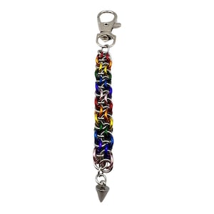 Vipera Berus Chainmaille Fidget Ribbon