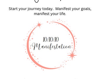 10 10 10 Diario de Manifestación EBook Journal Manifiesto 46 Páginas 6x9 DESTINO MANIFESTADO