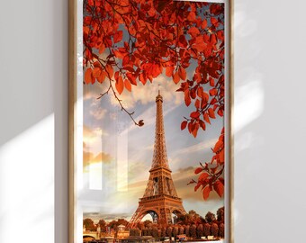 Impression de Paris, photographie, art mural Paris, affiche de Paris, photo de Paris, impression d'affiche de Paris, décoration murale de Paris, impression d'affiche de France, Tour Eiffel