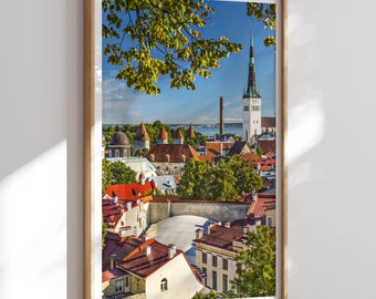 Estonia Photo Print, Estonia Poster, Estonia Wall Art, Estonia Travel Home Decor, Estonia Artwork, Travel Gift, Estonia Tallin, Europe