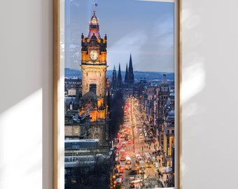 Edinburgh Photo Print, Edinburgh Wall Art, Edinburgh Art, Edinburgh Poster Scotland Photography Edinburgh Home Decor, Travel Gift