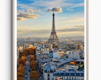 Eiffel Tower Paris Travel Print, Paris Poster, Eiffel Tower Print, Original Art Print, Paris Wall Art, Paris Photo, Wall Decor, France