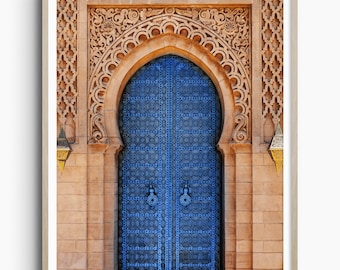 Morocco Print, Islamic Wall Art, Islamic Architecture, Arabic Wall decor, Boho Moroccan Door Fine Art Photography, Colorful Art