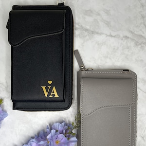 Cartera Con Funda Para Móvil | Cartera personalizada | Bolso bandolera | Portada personalizada | Portada | Carteras Con Correa |