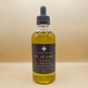 Rose Herbal Body Oil