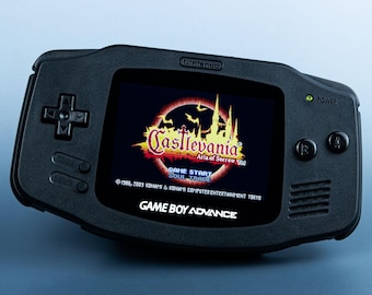 Game Boy Advance IPS Mod – Kurogane 黒鋼-editie | Optionele USB-C-batterij en audioversterker, inclusief accessoires