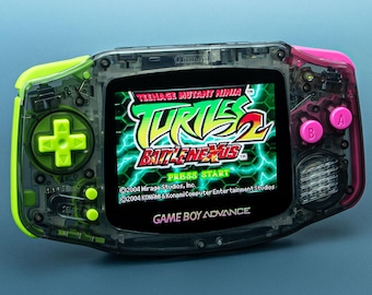 Game Boy Advance IPS Mod – Engelse editie | Optionele USB-C-batterij en audioversterker, inclusief accessoires
