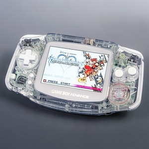 Game Boy Advance IPS Mod – Shiroyuki !! Optional USB-C-Batterie und Audioverstärker, Zubehör im Lieferumfang enthalten