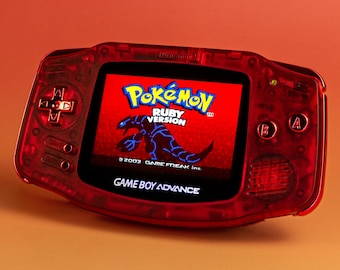 Game Boy Advance IPS Mod – Kōen 焰-editie | Optionele USB-C-batterij en audioversterker, inclusief accessoires
