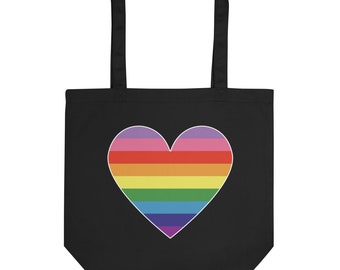 Borsa tote con bandiera Gilbert Baker Pride
