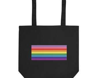 Borsa tote con bandiera Gilbert Baker Pride