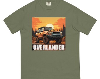 Overlander Off-Road Unisex garment-dyed heavyweight t-shirt