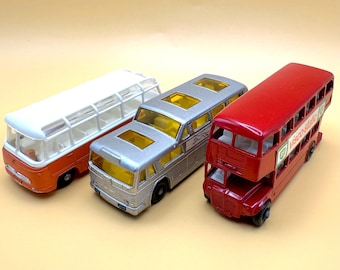 Autobuses Matchbox Lesney de los años 60: elige y elige