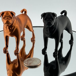 Pug - Puggle - Pug statue - Pug sculpture  - 3D Pug - Pug decoration - Pug dog - Pug animal - Pugs - dogs - Pug puppies - puppies