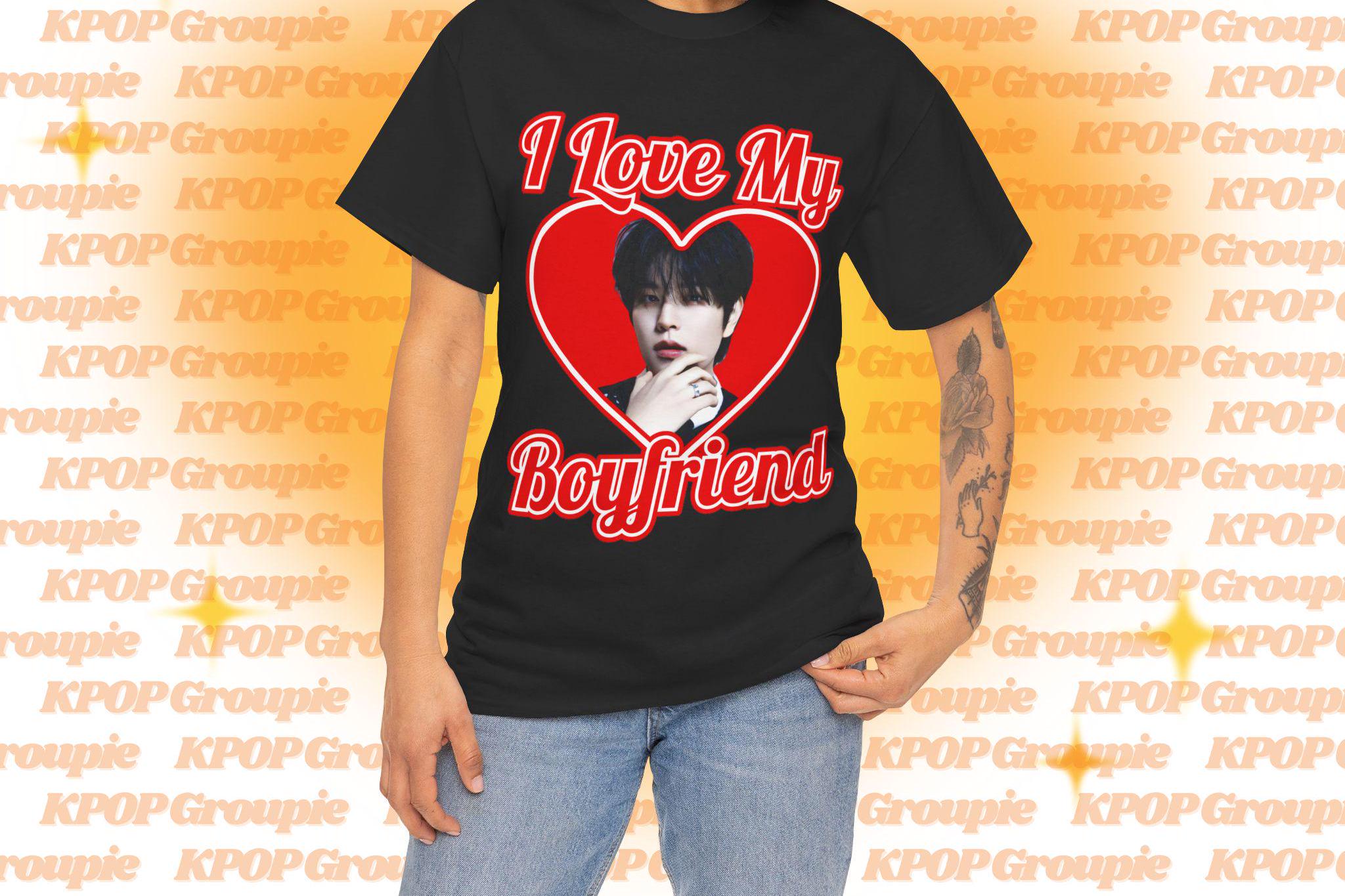 Skz Seungmin I Love My Boyfriend Shirt, Stray Kids Seungmin Skz Seungmin I Love My Boyfriend Shirt, Stray Kids Seungmin