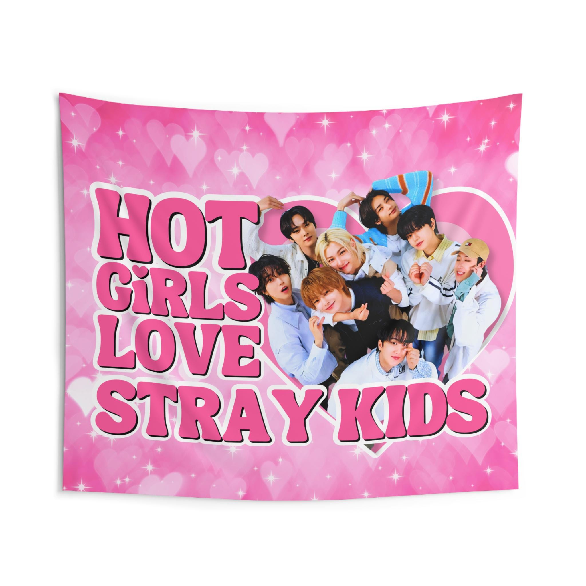 SKZ Members Hot Girls Concert Banner, Stray Kids Members Kpop Flag