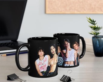 Taza negra de Taemin de Shinee
