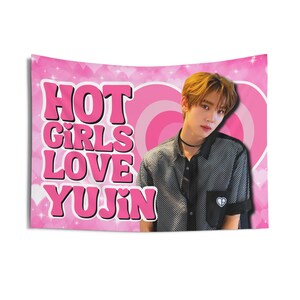 Zb1 Yujin Hot Girls Concert Banner, ZeroBaseOne Members Kpop Flag, Zb1 Tour Merch, Gift Ideas for Zerose Birthday Gift & Concert Merch