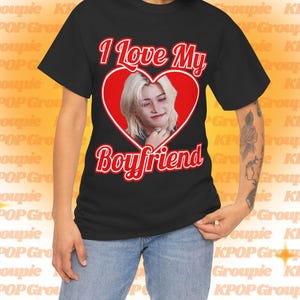 Skz Felix I Love My Boyfriend Shirt, Stray Kids Felix Bootleg Merch Shirt, Gift Ideas for Stays, Birthday Gift & Concert Merch