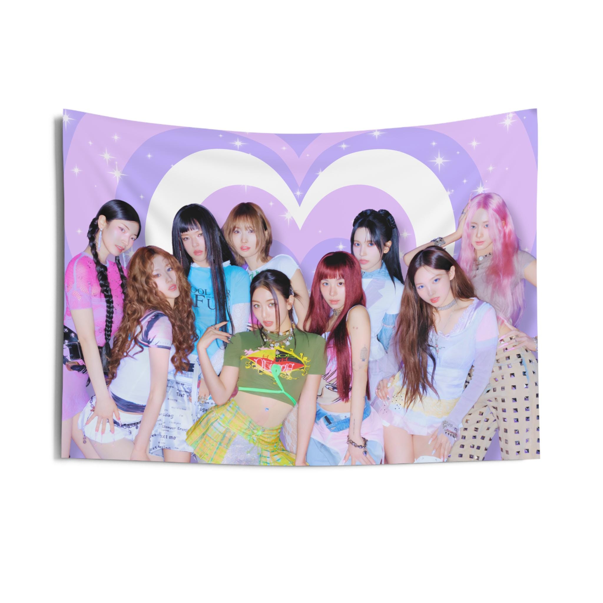 twice パンフレット　バンダナ Twice Members This is for Y2k Flag, Twice Members Kpop Banner