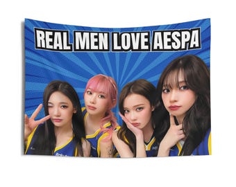 Aespa Karina レズビアン ホット ガールズ コンサート バナー