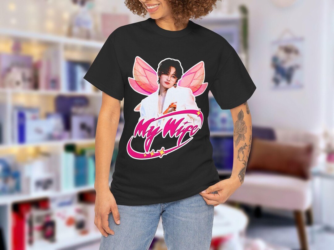 SVTジュン「プリティヘア マイワイフ」Tシャツ、SEVENTEENメンバー特製