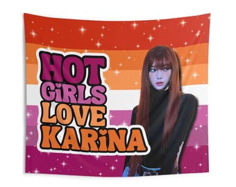 カリナ Aespa フラッグ | K-POP アイドル バナー il_340x270.6635944245_efj3.jpg