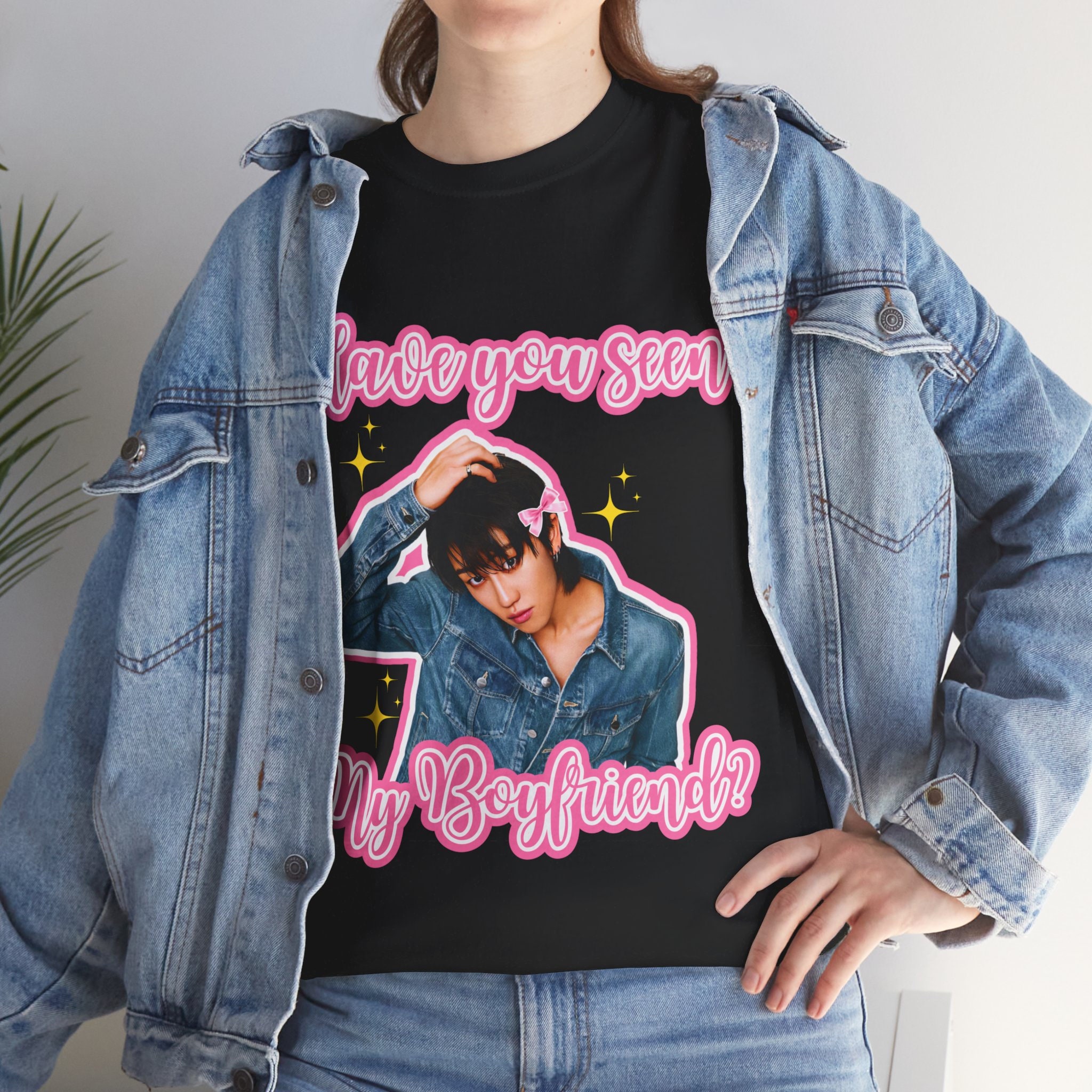 Svt The8 Minghao Denim Boyfriend Shirt, Seventeen Tour 2024