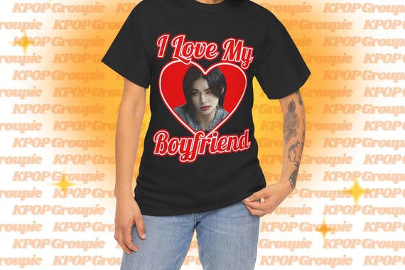 Skz Hyunjin I Love My Boyfriend Shirt, Stray Kids Hyunjin Bootleg