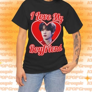 Skz Lee Know I Love My Boyfriend Shirt, Stray Kids Lee Know Bootleg Merch Shirt, Gift Ideas for Stays, Birthday Gift & Concert Merch