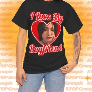 Ateez Seonghwa I Love My Boyfriend Shirt, Ateez Seonghwa Bootleg Merch Shirt, Gift Ideas for Atiny, Birthday Gift & Concert Tour Merch