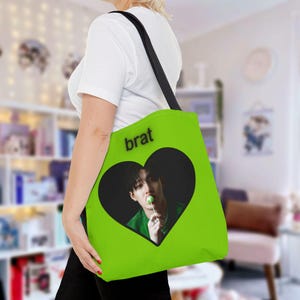 Skz Bang Chan Ate Brat Einkaufstasche, Stray Kids Bang Chan Trendy Y2k Kpop Tasche, Skz Merch, Geschenkideen für Aufenthalte, Geburtstagsgeschenk & Konzert Merch
