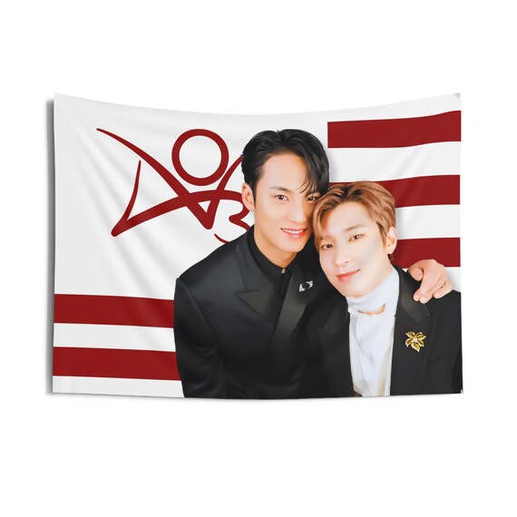 Svt Minwon Mingyu Wonwoo Ao3 Ship Flag Banner: Seventeen Carats