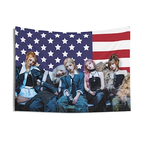 ARTMS Birth Concept America Flag, Artms Members Kpop Flag, Artms Loona Tour 2025 Merch, Gift Ideas for OURII, Birthday Gift & Concert Merch