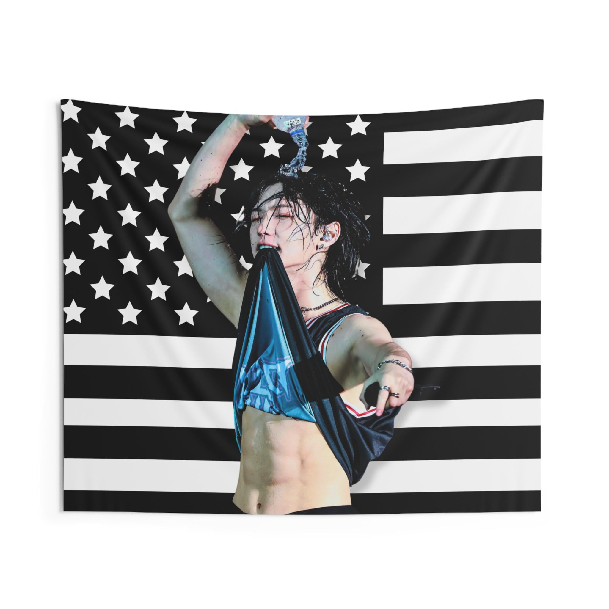 Skz Felix Abs America Flag - Etsy