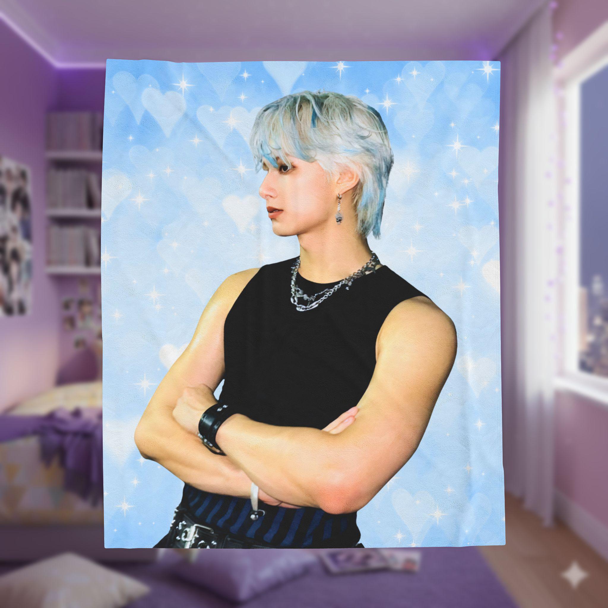 seventeen  ジュン　ブランケット Seventeen Jun Blanket - Etsy