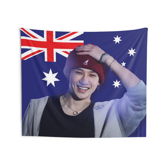 Skzバンチャンかわいい旗バナー、StrayKidsバンチャンKpop