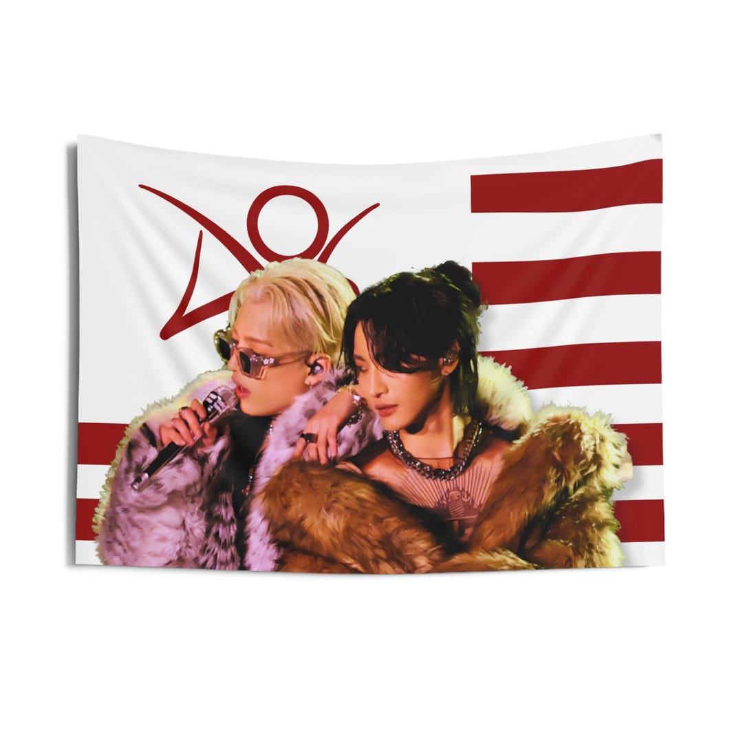 Ateez Matz Ao3 Ship Flag Banner, Ateez Hongjoong Seonghwa Kpop