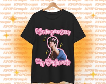 Maglietta Ateez Yunho Shoulders Boyfriend, Maglietta Ateez Members 2024 Coquette Bootleg Merch, Idee regalo Engene, Regali di compleanno e Merchandising per concerti